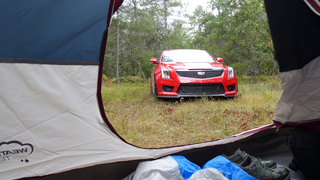 I Took A Cadillac ATS-V Camping And It Went Great